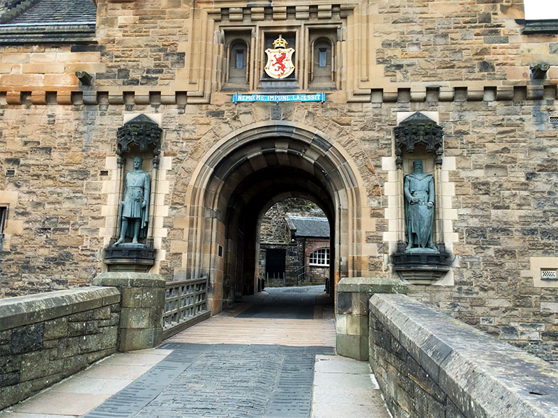Eingang zu Edinburgh Castle