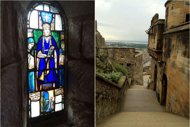 Schottland: Edinburgh Castle und Holyrood Palace ...